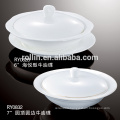 Hotel & Restaurant white ceramic plates, dinner crockery plates, porcelain plates wholesale